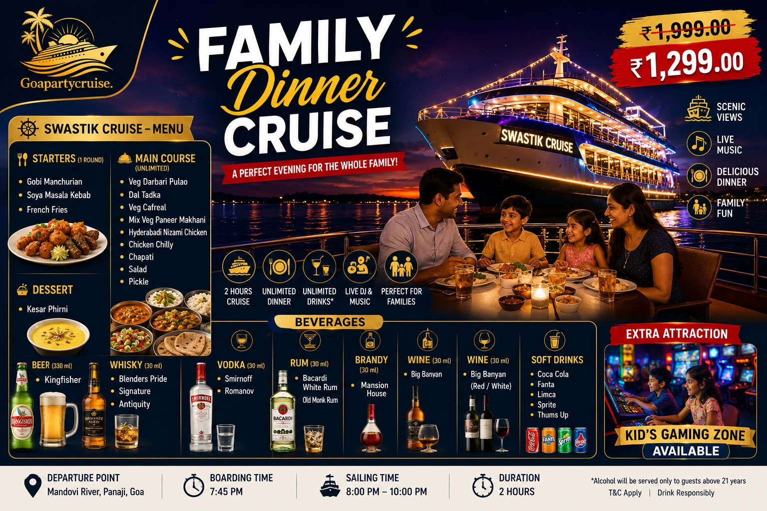 Family Dinner Cruise