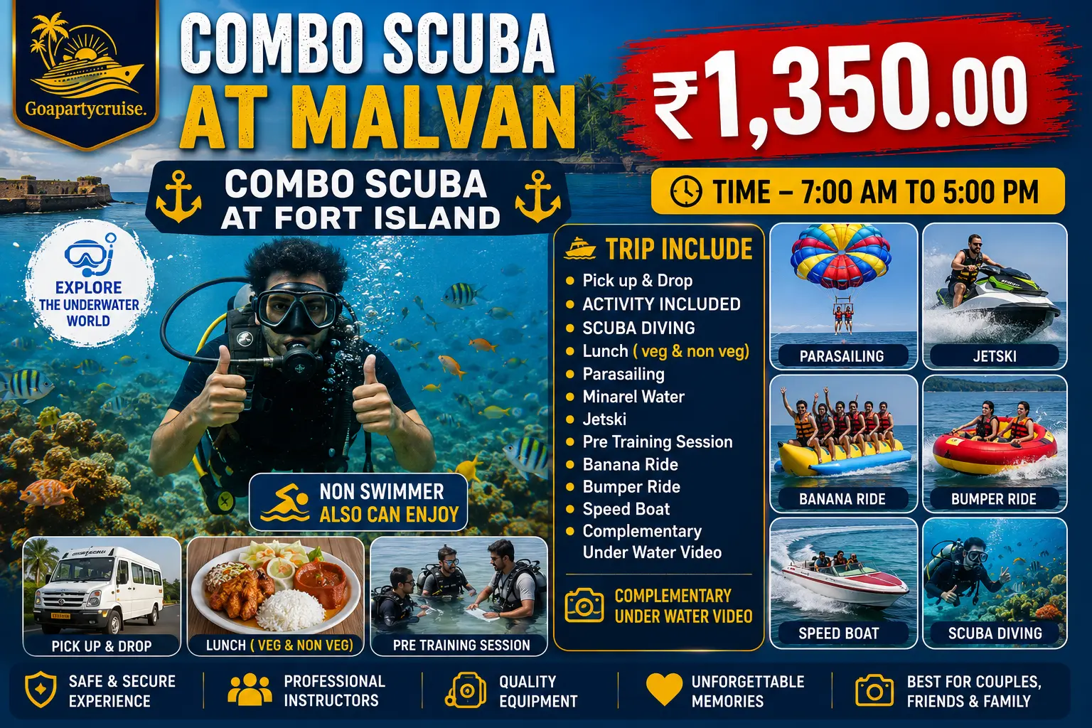 Combo Scuba at Malvan
